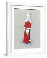 The High Court Judge-Simon Dyer-Framed Premium Giclee Print