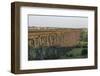 The High Line Railroad Bridge Trestle in Valley City, North Dakota, USA-Chuck Haney-Framed Photographic Print