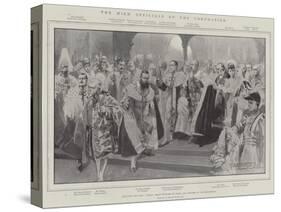 The High Officials of the Coronation-Thomas Walter Wilson-Stretched Canvas