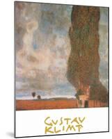 The High Poplar-Gustav Klimt-Mounted Art Print