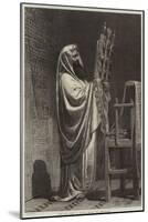 The High Priest at Nablus Reading the Pentateuch-Carl Haag-Mounted Giclee Print