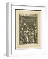 The High Priest Refusing the Offering of Joachim-Albrecht Altdorfer-Framed Giclee Print