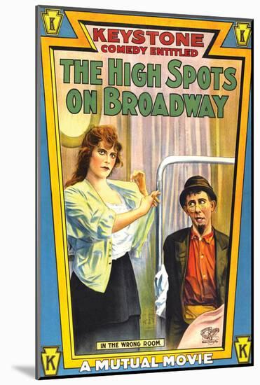 The High Spots On Broadway - 1914-null-Mounted Giclee Print