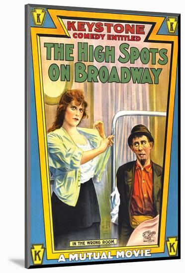 The High Spots On Broadway - 1914-null-Mounted Giclee Print