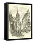 The High Street, Berne-null-Framed Stretched Canvas