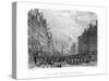 The High Street, Edinburgh, 1870-W Forrest-Stretched Canvas