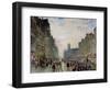 The High Street, Edinburgh-Samuel Bough-Framed Giclee Print