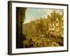 The High Street, Exeter, 1797-John White Abbott-Framed Giclee Print