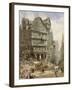 The High Street from the West Bow, Edinburgh-Louise J. Rayner-Framed Giclee Print