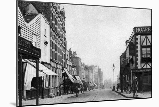 The High Street, Highgate Village, London, 1926-1927-McLeish-Mounted Giclee Print