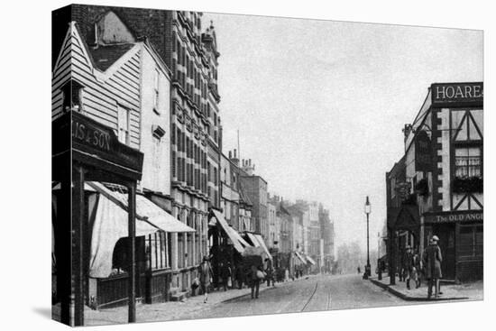 The High Street, Highgate Village, London, 1926-1927-McLeish-Stretched Canvas