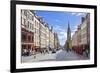 The High Street in Edinburgh Old Town-Neale Clark-Framed Photographic Print
