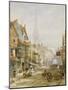 The High Street, Salisbury-Louise J. Rayner-Mounted Giclee Print