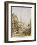 The High Street, Salisbury-Louise J. Rayner-Framed Giclee Print