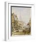 The High Street, Salisbury-Louise J. Rayner-Framed Giclee Print