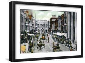 The High Street, Southampton, Hampshire, Late 19th Century-FGO Stuart-Framed Giclee Print