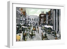 The High Street, Southampton, Hampshire, Late 19th Century-FGO Stuart-Framed Giclee Print