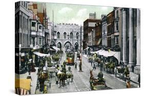 The High Street, Southampton, Hampshire, Late 19th Century-FGO Stuart-Stretched Canvas