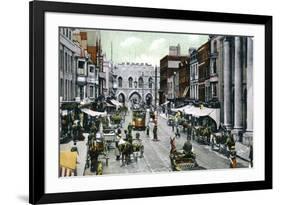 The High Street, Southampton, Hampshire, Late 19th Century-FGO Stuart-Framed Giclee Print