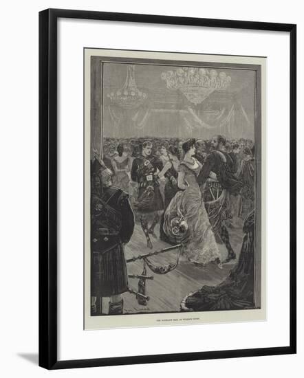 The Highland Ball at Willis's Rooms-Henry Stephen Ludlow-Framed Giclee Print