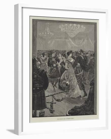 The Highland Ball at Willis's Rooms-Henry Stephen Ludlow-Framed Giclee Print