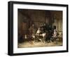 The Highland Gamekeeper's Home, 1839-Thomas Sidney Cooper-Framed Giclee Print