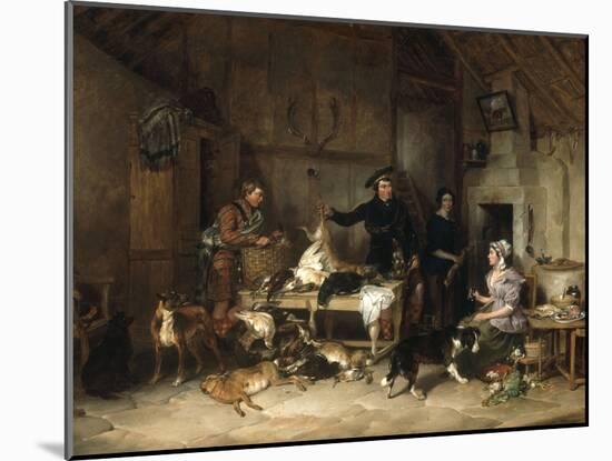 The Highland Gamekeeper's Home, 1839-Thomas Sidney Cooper-Mounted Giclee Print