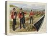 The Highland Light Infantry-Richard Simkin-Stretched Canvas