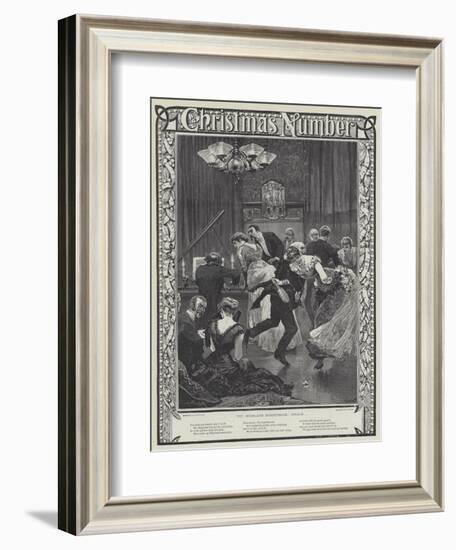 The Highland Schottische, Finale-Richard Caton Woodville II-Framed Giclee Print