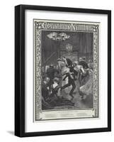 The Highland Schottische, Finale-Richard Caton Woodville II-Framed Giclee Print