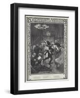 The Highland Schottische, Finale-Richard Caton Woodville II-Framed Premium Giclee Print