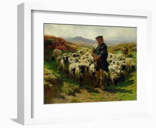 The Highland Shepherd, 1859-Rosa Bonheur-Framed Giclee Print