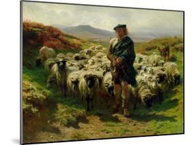 The Highland Shepherd, 1859-Rosa Bonheur-Mounted Giclee Print