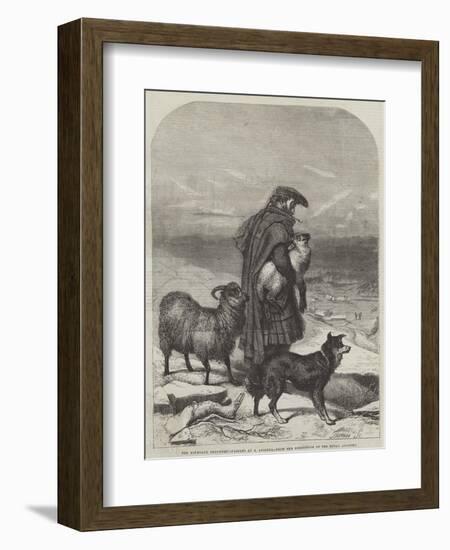 The Highland Shepherd-Richard Ansdell-Framed Giclee Print