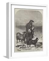 The Highland Shepherd-Richard Ansdell-Framed Giclee Print