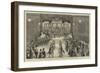 The Highlanders' (Black Watch) Ball at Glasgow-null-Framed Giclee Print