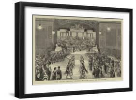 The Highlanders' (Black Watch) Ball at Glasgow-null-Framed Giclee Print