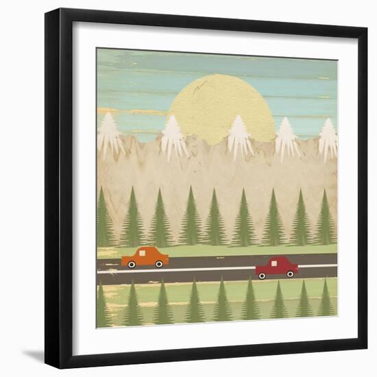 The Highway-Tammy Kushnir-Framed Giclee Print