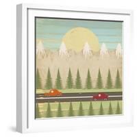 The Highway-Tammy Kushnir-Framed Giclee Print