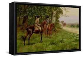 The Highwaymen-George Derville Rowlandson-Framed Stretched Canvas