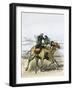 The Hijrah, Muhammad Fleeing to Medina to Establish Islam, 622 A.D-null-Framed Giclee Print