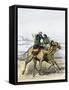 The Hijrah, Muhammad Fleeing to Medina to Establish Islam, 622 A.D-null-Framed Stretched Canvas