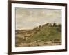 The Hill of Montmartre with Stone Quarry, 1886-Vincent van Gogh-Framed Giclee Print