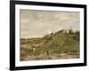 The Hill of Montmartre with Stone Quarry, 1886-Vincent van Gogh-Framed Giclee Print