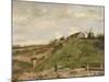 The Hill of Montmartre with Stone Quarry, 1886-Vincent van Gogh-Mounted Giclee Print