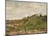 The Hill of Montmartre with Stone Quarry, 1886-Vincent van Gogh-Mounted Premium Giclee Print