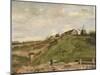 The Hill of Montmartre with Stone Quarry, 1886-Vincent van Gogh-Mounted Giclee Print