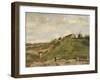 The Hill Of Montmartre With Stone Quarry-Vincent Van Gogh-Framed Giclee Print