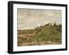 The Hill Of Montmartre With Stone Quarry-Vincent Van Gogh-Framed Giclee Print