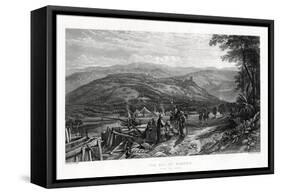 The Hill of Samaria, 1887-W Forrest-Framed Stretched Canvas